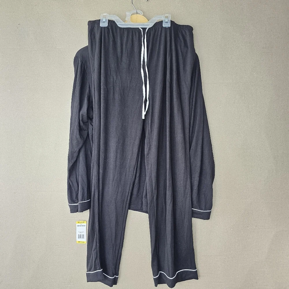 Nwt Flora by Flora Nikrooz Women's Annie 2 Piece Notch Long Sleeve Top and K… - Picture 7 of 10